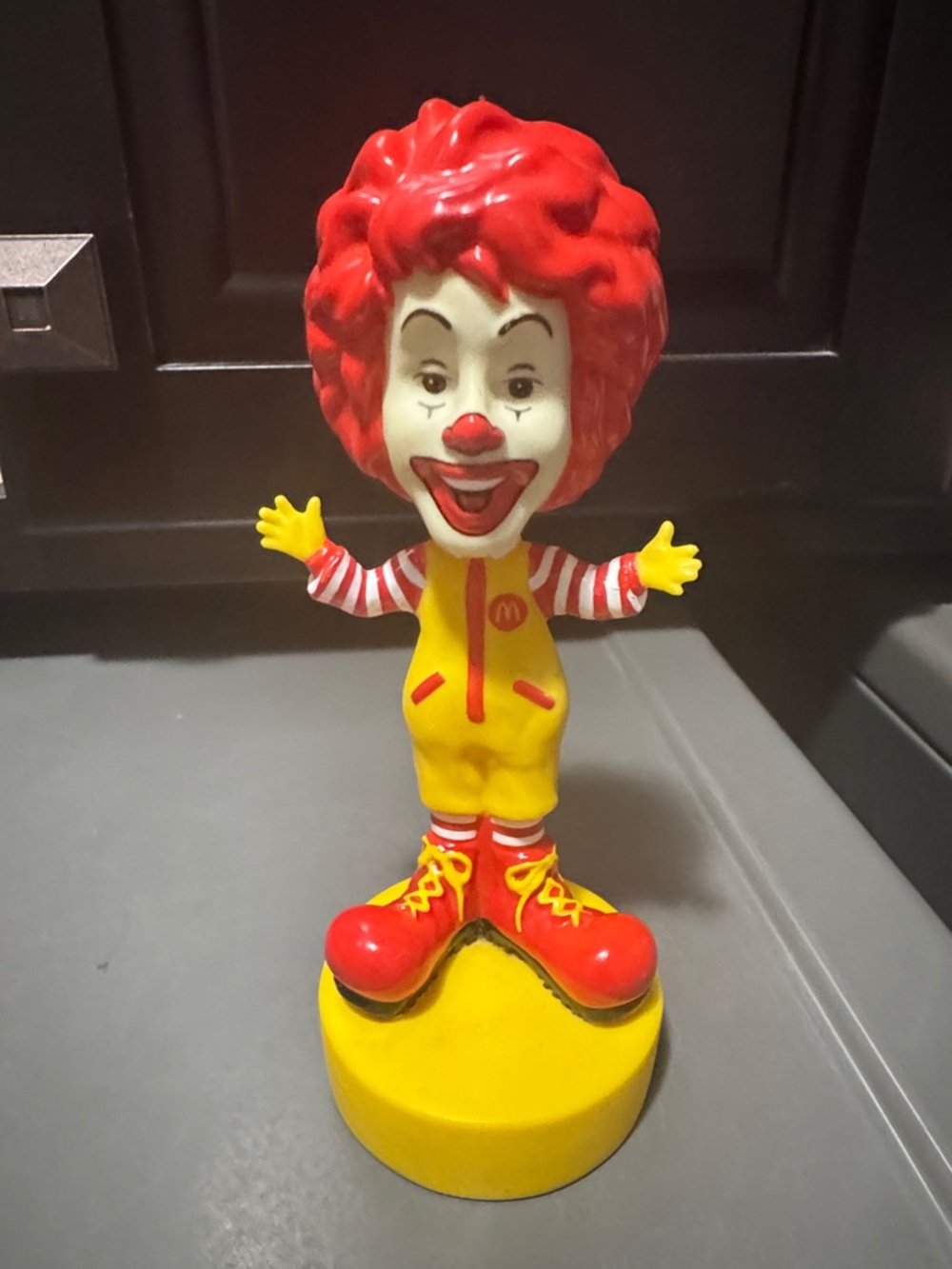 VTG McDonald's Ronald McDonald Bobblehead Figurine Collectible